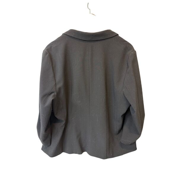 Eliza J Black Professional Single Button Stretch‎ Blazer Career Office Jacket XL - Picture 5 of 9